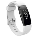 Curea Bratara Edman pentru Fitbit Inspire, marimea L, Alb