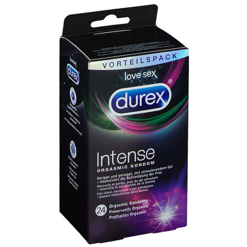 Durex Intense Orgasmic condoms, 24 pieces