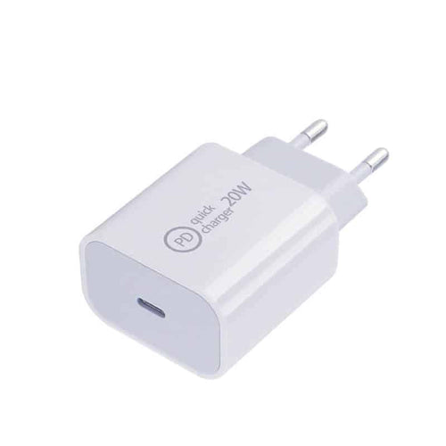 Edman 20W USB Type-C charger, fast charging, white