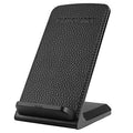 Incarcator wireless Edman S72 Qi, pentru birou, pentru Iphone 8, Iphone X, Samsung, doua bobine, negru