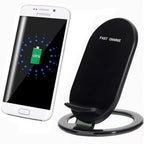Incarcator wireless QI Edman N90, 2 Bobine cu Incarcare rapida, Universal, negru