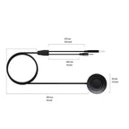 Adaptor Car Kit Bluetooth auxiliar Edman BK02, AUX pe boxele masinii, alimentare USB 2.0