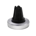 Suport auto magnetic Edman pentru masina cu prindere in grila de ventilatie, Argintiu