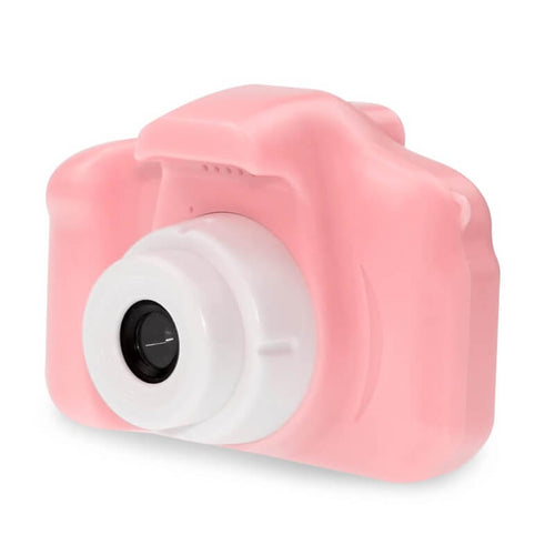 Edman kids' mini camera, 2.0 inch LCD, Micro SD, 140° wide angle, water resistant