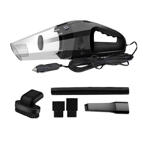 MOTOR10 X2001 handheld car vacuum, removable dust filter, 120W, 12V, Black