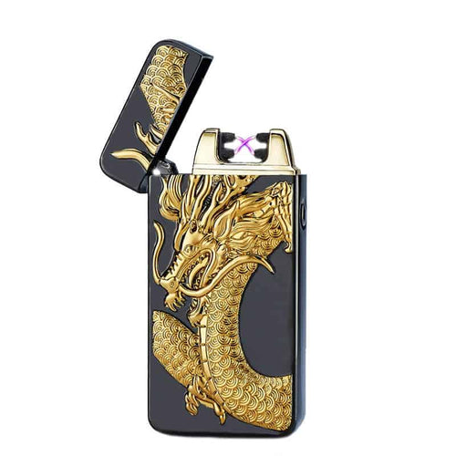 Edman 3D relief electric lighter with USB charging