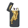 Bricheta electrica Edman 3D relief cu incarcare USB, Black Tiger