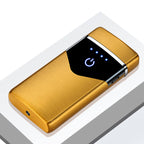 Bricheta electrica Edman PX1 antivant cu Touch, incarcare USB, Gold