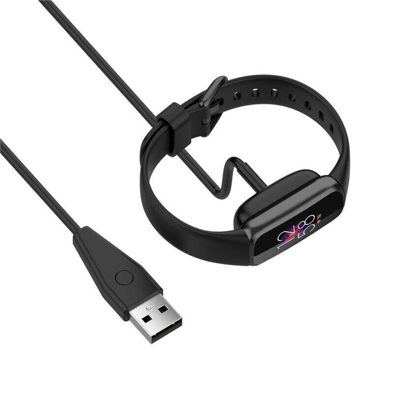 Cablu de incarcare Edman pentru Bratara Fitbit Charge 5 / Fitbit Luxe, functie Reset, Negru