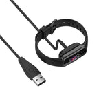Cablu de incarcare Edman pentru Bratara Fitbit Charge 5 / Fitbit Luxe, functie Reset, Negru