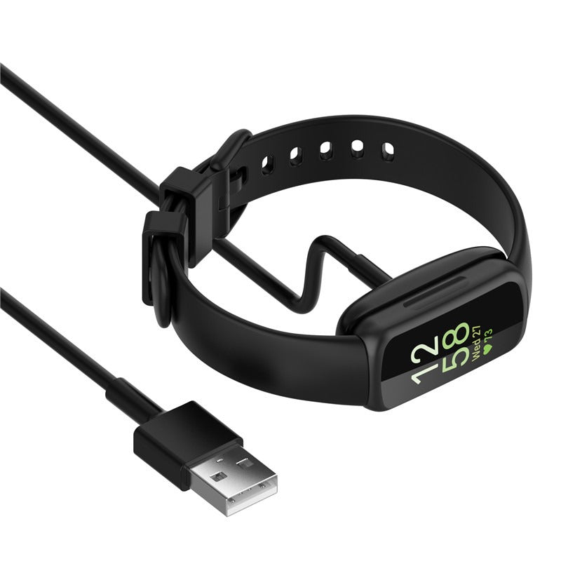 Cablu de incarcare Edman pentru Bratara Fitbit Inspire 3, Negru