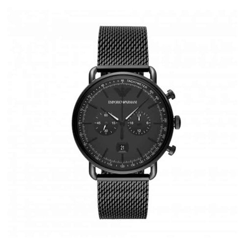 Emporio Armani AR11264 Aviator Chronograph Quartz Black men's watch
