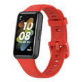 Curea Bratara Edman pentru Huawei Honor Band 7, siliconica, Rosu