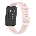 Curea Bratara Edman pentru Huawei Honor Band 7, siliconica, Roz