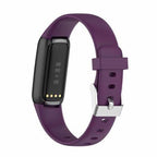 Curea Bratara siliconica Edman pentru Fitbit Luxe, marimea S, Mov