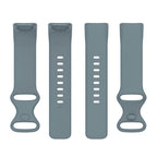 Bratara siliconica Edman pentru Fitbit Charge 5/6, marimea S, Albastru