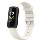 Curea Edman compatibila Fitbit Inspire 3, marimea S, Lunar White