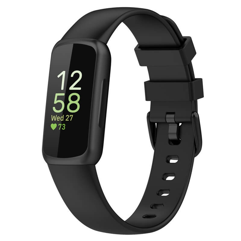 Curea Edman compatibila Fitbit Inspire 3, marimea S, Negru