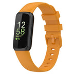 Curea Edman compatibila Fitbit Inspire 3, marimea S, Orange