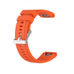 Curea Edman compatibila Garmin Fenix 6X / 6x pro solar / 5x / 5x Puls / Fenix 3 / 3 HR / 3 sapphire / D2 Bravo / Quaitx3 / Tactix Bravo / Descent Mk1, 26 mm, Orange