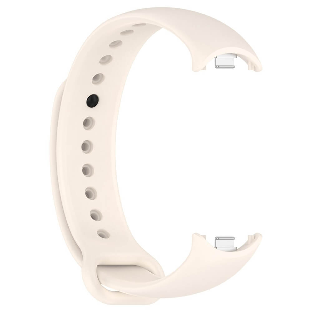 Curea Edman compatibila Xiaomi Smart Band 8/Smart Band 9/Smart Band 10, Lunar White