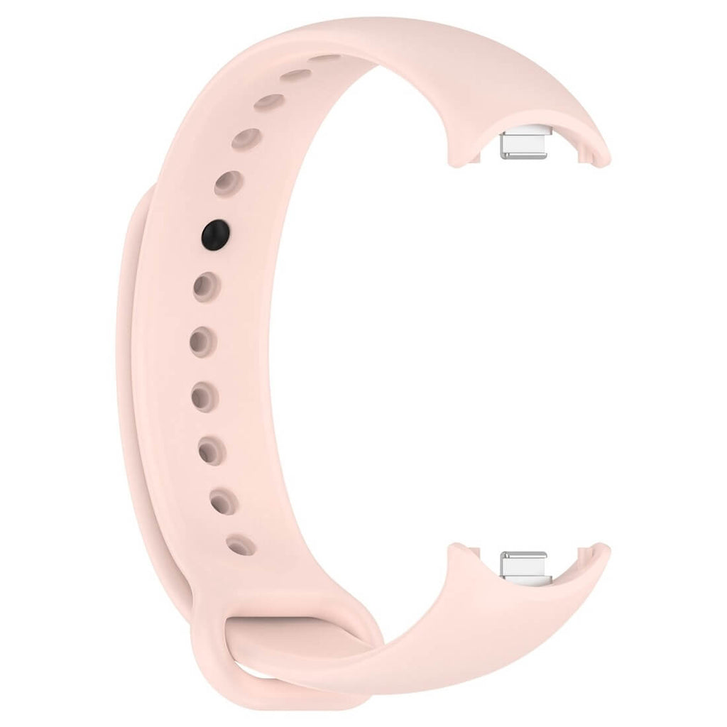Curea Edman compatibila Xiaomi Smart Band 8/Smart Band 9/Smart Band 10, Roz