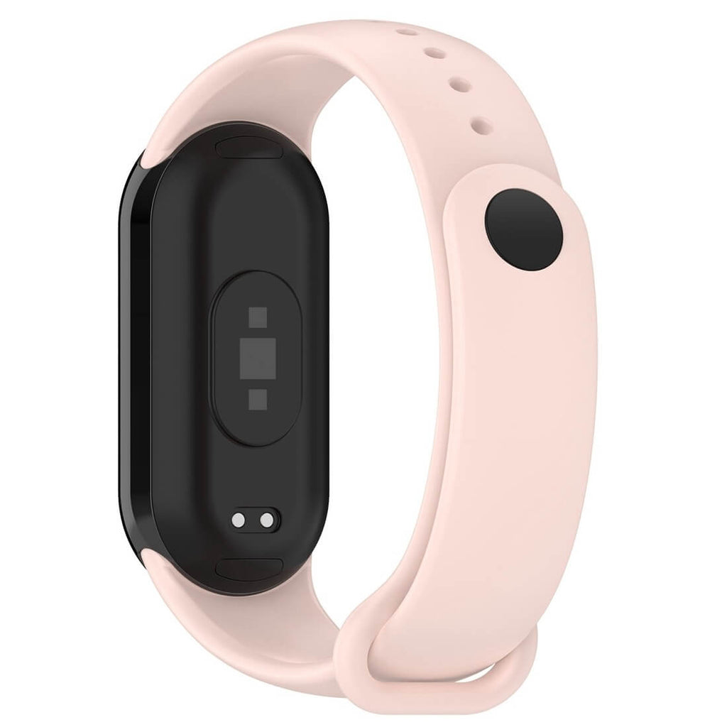 Curea Edman compatibila Xiaomi Smart Band 8/Smart Band 9/Smart Band 10, Roz