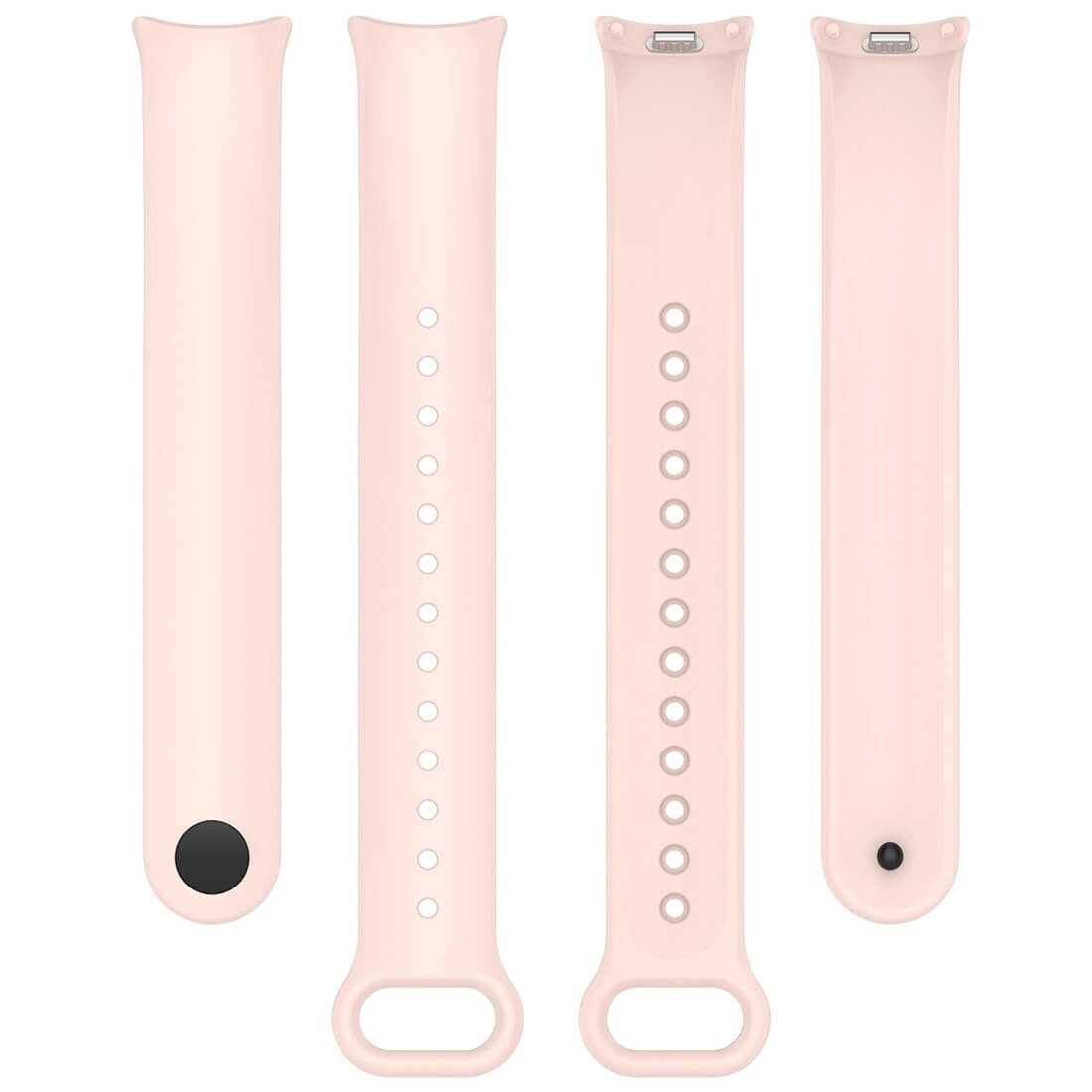 Curea Edman compatibila Xiaomi Smart Band 8/Smart Band 9/Smart Band 10, Roz