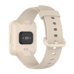 Curea bratara Edman pentru Xiaomi Mi Watch 2 Lite, Redmi watch 2, Alb Ivory