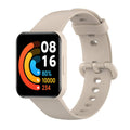 Curea bratara Edman pentru Xiaomi Mi Watch 2 Lite, Redmi watch 2, Alb Ivory