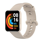 Curea bratara Edman pentru Xiaomi Mi Watch 2 Lite, Redmi watch 2, Alb Ivory