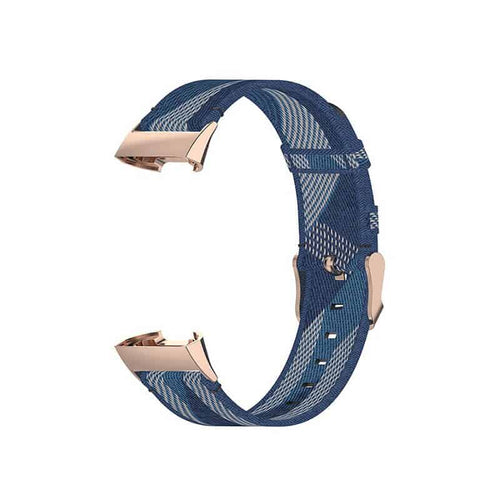 Ανταλλακτικό λουράκι Edman για Fitbit Charge 3 / 4 / 3 SE, υφασμάτινο