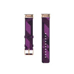 Curea de schimb Edman pentru Fitbit Charge 3 / 4 / 3 SE, material textil, Mov