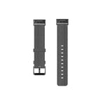 Curea de schimb Edman pentru Fitbit Charge 3 / 4 / 3 SE, material textil, Negru