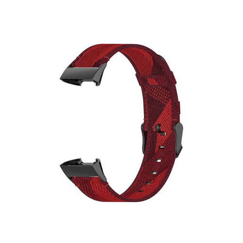 Ανταλλακτικό λουράκι Edman για Fitbit Charge 3 / 4 / 3 SE, υφασμάτινο