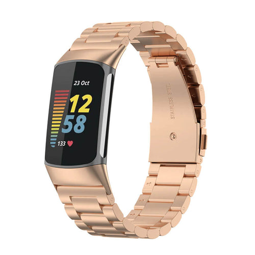 Edman 3Z metal strap for Fitbit Charge 5/6