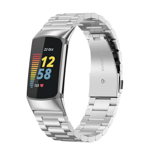 Edman 3Z metal strap for Fitbit Charge 5/6