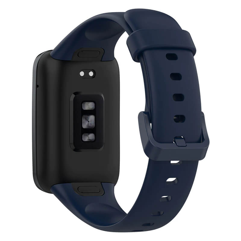 Curea siliconica Edman pentru Xiaomi Mi Band 7 Pro, Albastru