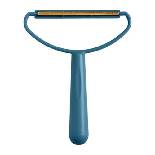 Edman CRM lint and pet hair removal brush, manual, Blue