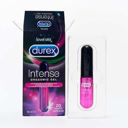 Gel lubrifiant Durex Intense Orgasmic 10 ml