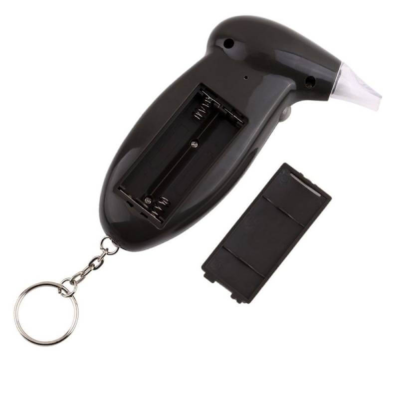 Etilotest digital Edman D-868 cu 4 capete interschimbabile, Negru