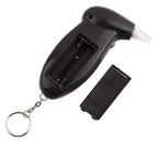 Etilotest digital Edman D-868 cu 4 capete interschimbabile, Negru