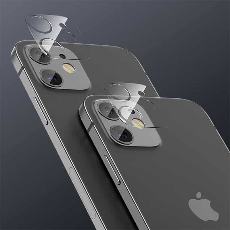 Folie protectie camera Edman pentru iPhone 12 Mini