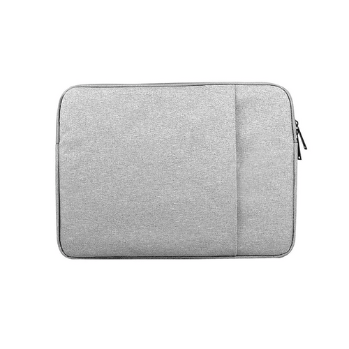 Edman laptop/MacBook sleeve with velvet lining, grey
