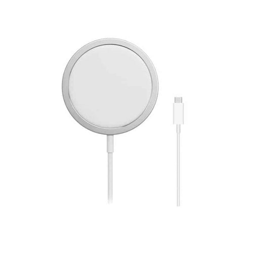 Edman magnetic wireless MagSafe charger for Apple iPhone 12/12 Pro/12 Pro Max/12 Mini, White