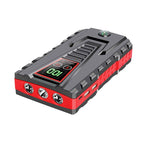 Kit Jump Starter Edman redresor auto/moto, motor pana la 6.0L, afisaj digital Power Bank, 6000 mAh, Negru
