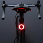 Lampa Edman stop spate bicicleta, led rosu, Circular