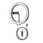 Lampa circulara Selfie Ring Light Apexel APL-FL10JJ14Y, diametru 26cm, cu tripod/trepied si suport telefon