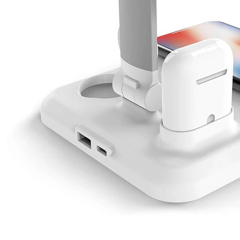 Lampa-de-birou-4-in-1-Edman-X-1-Apple-Mate-cu-functii-de-incarcare-QI-Wireless-compatibila-cu-Apple-Watch-Airpods-iPhone-Alb