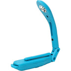Lampa de carte Edman, clips pentru fixare, brat mobil, Lumina LED, Alimentare cu Baterii, Albastru